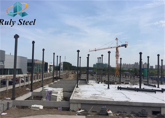 Edificio di strutture in acciaio prefabbricato su misura laminato a caldo con magazzino di certificazione CE/ISO/SGS