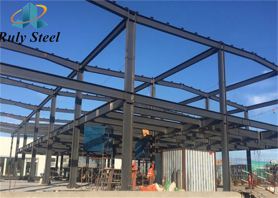 Facile da assemblare Installazione rapida Fabbrica industriale prefabbricata economica Grande Cina Pratico magazzino di struttura in acciaio moderna