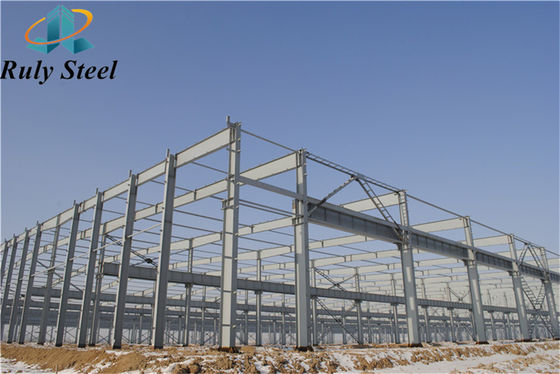 Facile da assemblare Installazione rapida Fabbrica industriale prefabbricata economica Grande Cina Pratico magazzino di struttura in acciaio moderna