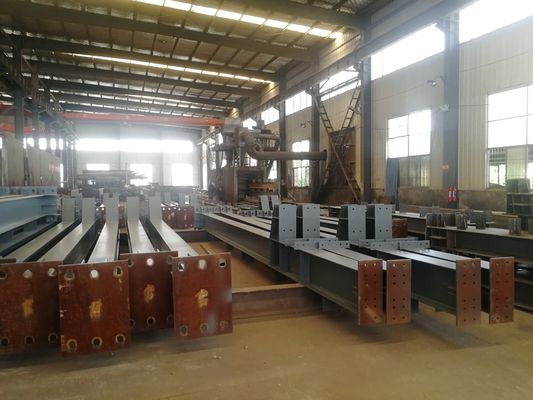 Facile da assemblare Installazione rapida Fabbrica industriale prefabbricata economica Grande Cina Pratico magazzino di struttura in acciaio moderna