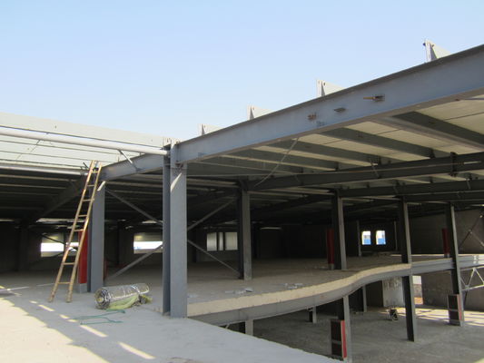 Storage Metal Frame Light Sandwich Panel Struttura edilizia prefabbricata Vernice Acciaio Galvanizzato