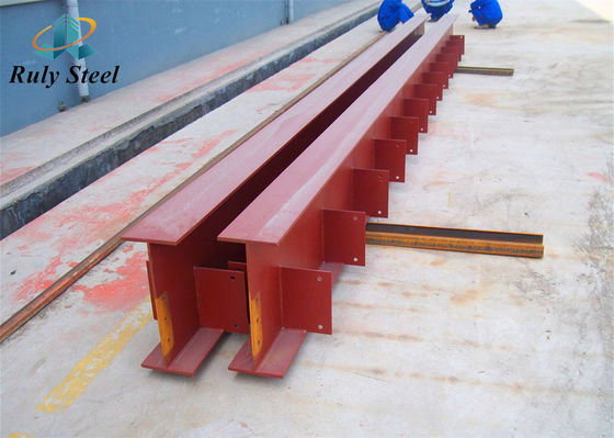 Struttura in acciaio prefabbricato colonne a sezione H tracciati Q235B Q355B