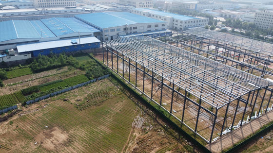100 m*30 m Struttura di telaio in acciaio Edifici prefabbricati di magazzini in acciaio