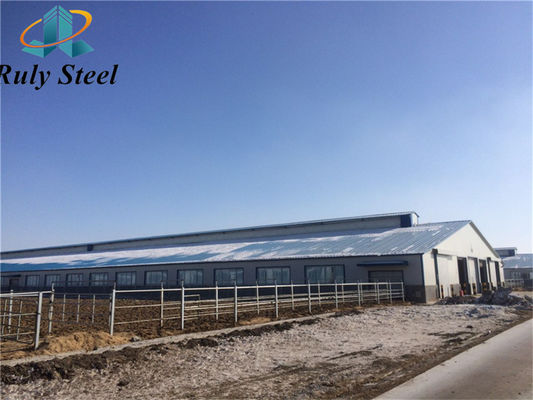 Capannone industriale prefabbricato in acciaio, magazzino, capannone, Q235B Q355B