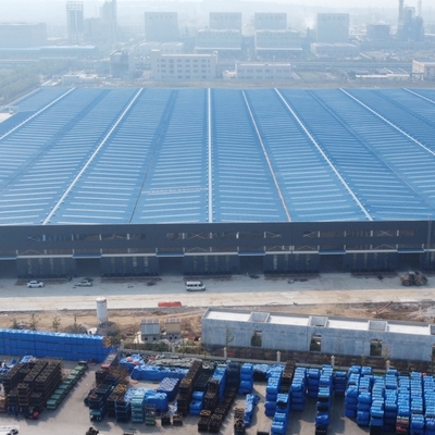 Immagazzino di struttura in acciaio prefabbricato Q235B Q355B ASTM A36