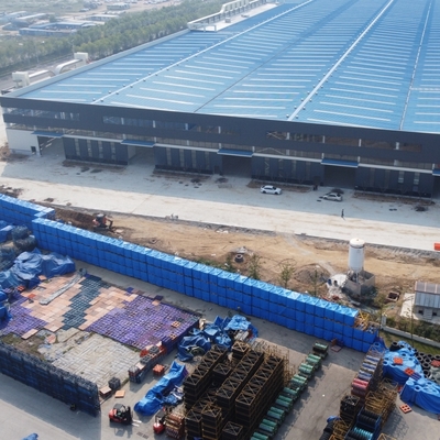 Grandi magazzini in acciaio prefabbricato con rivestimento ignifugo