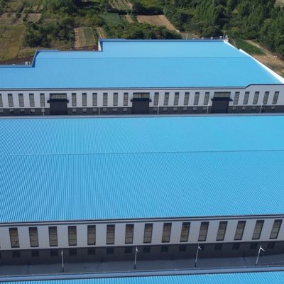 Magazzino prefabbricato per la costruzione di strutture in acciaio per lo stoccaggio
