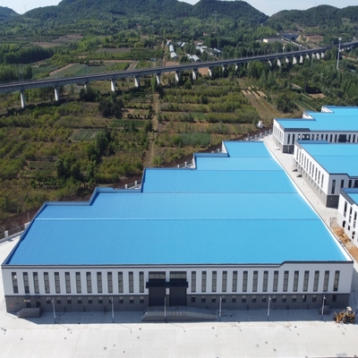 Edificio prefabbricato per officine di acciaio con isolamento in lana di roccia