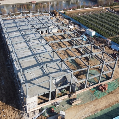 Capannoni Prefabbricati in Acciaio con Telaio a Portale per la Costruzione di Fabbriche