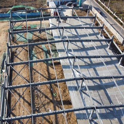 Capannoni Prefabbricati in Acciaio con Telaio a Portale per la Costruzione di Fabbriche