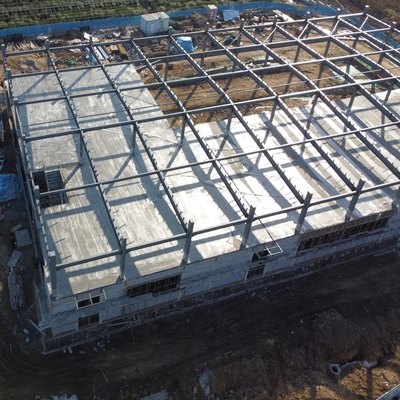 Struttura Prefabbricata in Acciaio per Officina, Telaio Q235B Q355B Materiale
