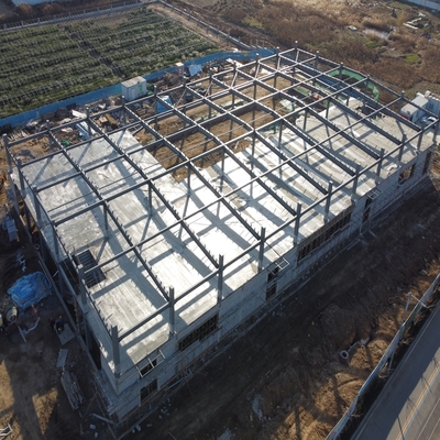 Struttura Prefabbricata in Acciaio per Officina, Telaio Q235B Q355B Materiale