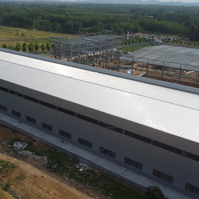 Edificio di strutture in acciaio prefabbricato su misura per uso industriale