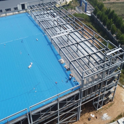 Capannone Prefabbricato in Acciaio con Sezione a H Q355 Personalizzato