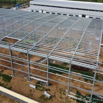 Prefabbricato di struttura in acciaio magazzino Q235B Q355B con durata di 50 anni