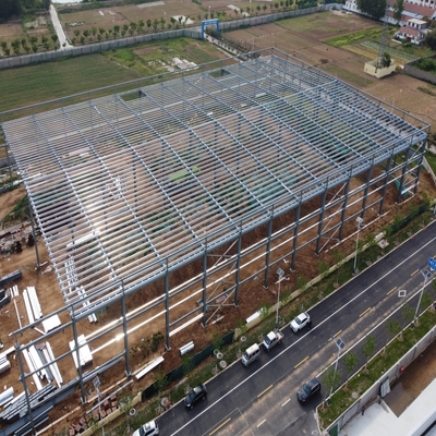 Showroom auto con struttura in acciaio con officina di manutenzione Q235B Q355B