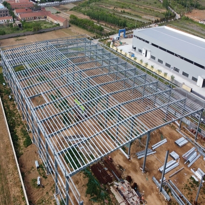 Impianto prefabbricato di struttura in acciaio