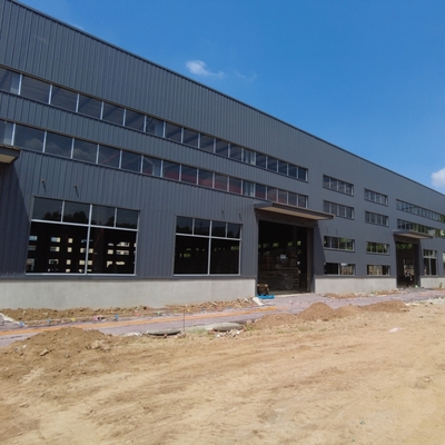 Struttura in acciaio prefabbricata Edificio magazzino Q355 Dimensione su misura