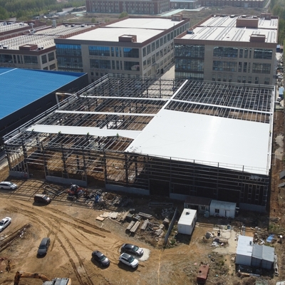 Magazzino Prefabbricato in Acciaio con Telaio a Sezione H Q235B Q355B