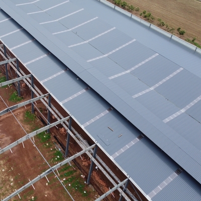 Hangar aerei in acciaio prefabbricato con acciaio Q235B Q355B