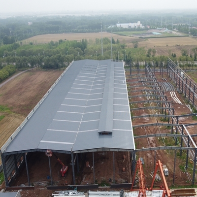 Magazzino Prefabbricato con Struttura in Acciaio Q235B Q355B Edificio Metallico