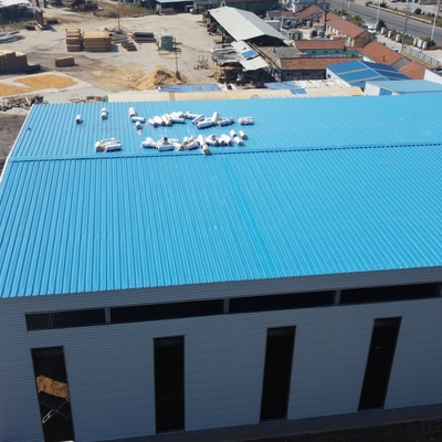 Laboratorio di costruzioni prefabbricate in acciaio per officine di riparazione auto