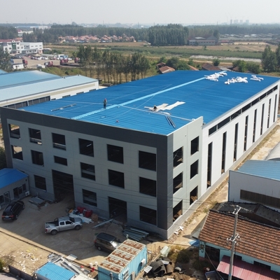 Edificio prefabbricato in acciaio per magazzino industriale con certificazione CE