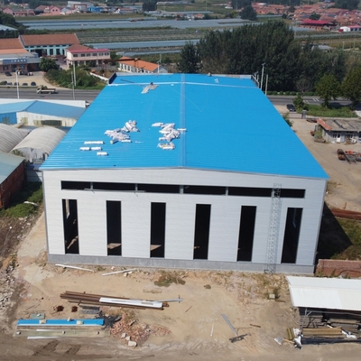 Edificio di officine prefabbricate in acciaio per officine di riparazione di automobili