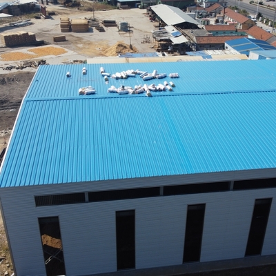 Capannone Prefabbricato con Struttura in Acciaio Q235B Q355B Materiale