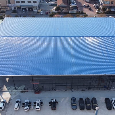 Edificio di officine prefabbricate in acciaio per officine di riparazione di automobili