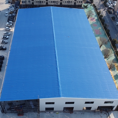 Edificio di officine prefabbricate in acciaio per officine di riparazione di automobili