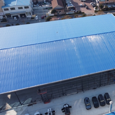 magazzino in acciaio prefabbricato con gru aerea Q235B Q355B