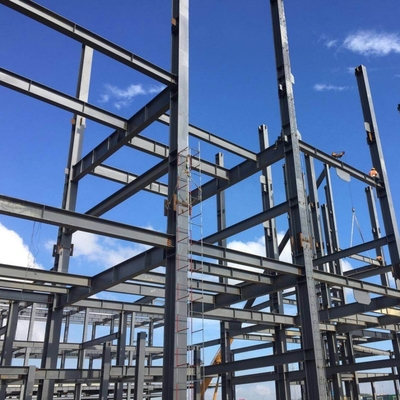 Edificio di struttura in acciaio prefabbricato per magazzini, fabbriche e centri commerciali certificato CE