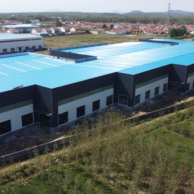 Magazzino con struttura in acciaio Q235B con telaio in metallo zincato