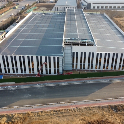 Edifici prefabbricati con struttura in acciaio per officine di grandi dimensioni