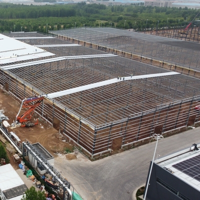 Magazzino Prefabbricato in Acciaio con Pannelli in Lana di Vetro - Durata 50 Anni