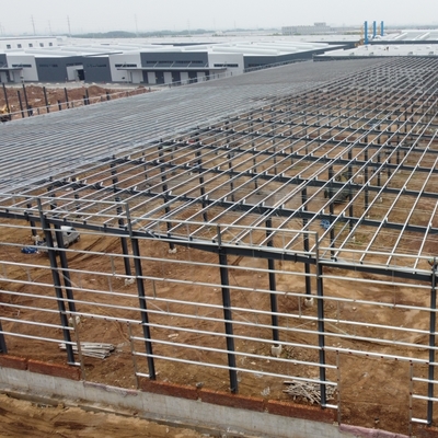 Travi a sezione H prefabbricate in acciaio standard ASTM per l'edilizia