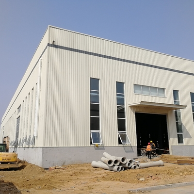 Strutture in acciaio galvanizzato prefabbricate per edifici industriali