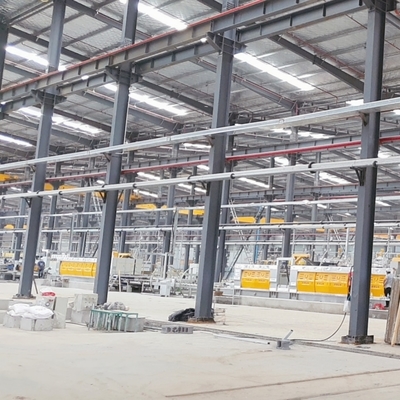 Edificio con struttura in acciaio prefabbricato con connessione bullonata Q235B Q355B