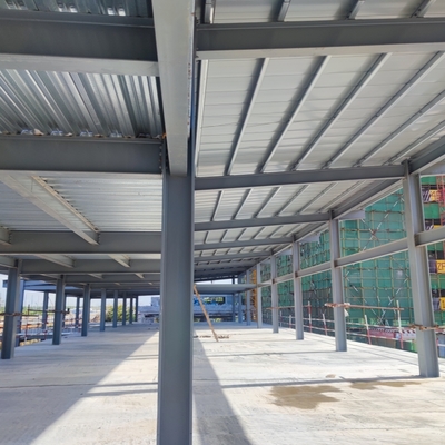 Struttura prefabbricata in acciaio per capannoni industriali Q235B Q355B Zincata