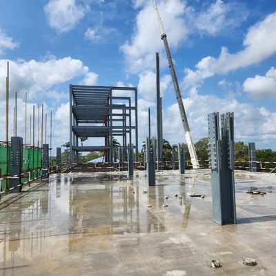 Luxury Prefabricated Steel Structure Hotel Building for Resort Projects