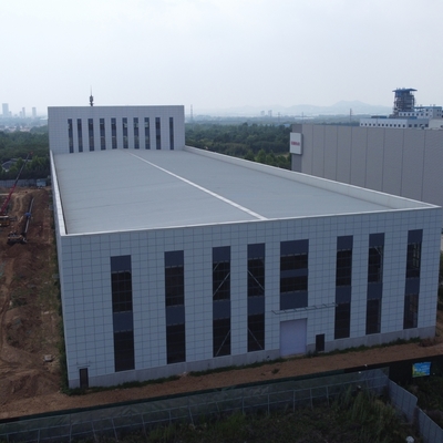 Q235B Q355B struttura in acciaio prefabbricata fabbrica edificio 50 anni di vita