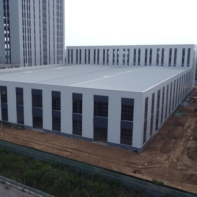 Prefabbricazione in acciaio Q235B Q355B Isolamento in lana di roccia