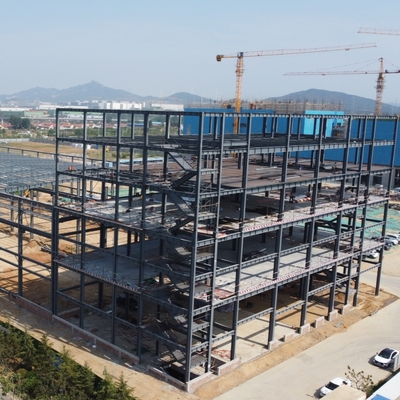 Edifici a struttura in acciaio a più piani per uffici commerciali
