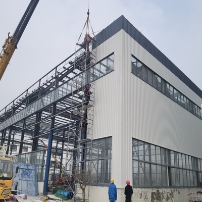 Laboratorio di strutture in acciaio prefabbricate con rivestimento antirruggine a fluorocarburo