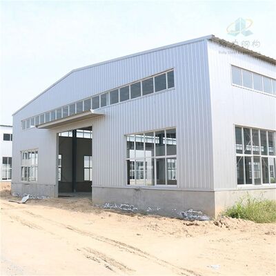 Anti-Rust High-Strength Easy-Assemble Prefab Large Steel Structure Warehouse for Logistics