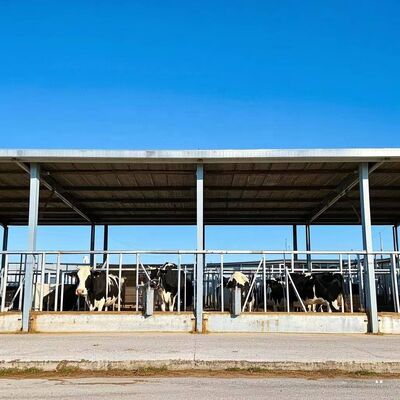 Struttura in acciaio prefabbricato galvanizzato