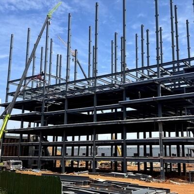 Edificio alberghiero in acciaio prefabbricato verniciato per progetti di resort