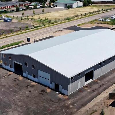 Immagazzini di acciaio pesante prefabbricati per lo stoccaggio industriale