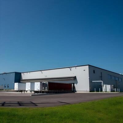 Disegno libero struttura in acciaio prefabbricata magazzino per fabbrica di produzione alimentare